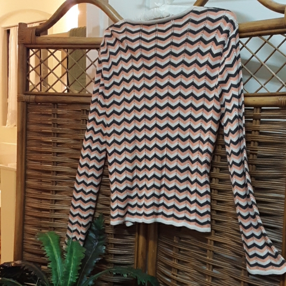 Chevron Cardigan - Picture 3 of 4